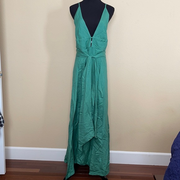 Cult Gaia Margot Linen Maxi Dress - Picture 2 of 9
